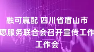 融可赢配 四川省眉山市志愿服务联合会召开宣传工作会